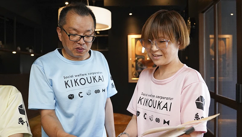 声かけと共有を大切に。夢の箱生野の確かなチーム力です。
